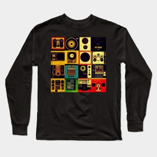 Records Tile Long Sleeve T-Shirt